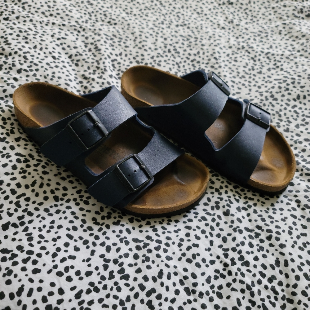 Navy Blue Birkenstocks